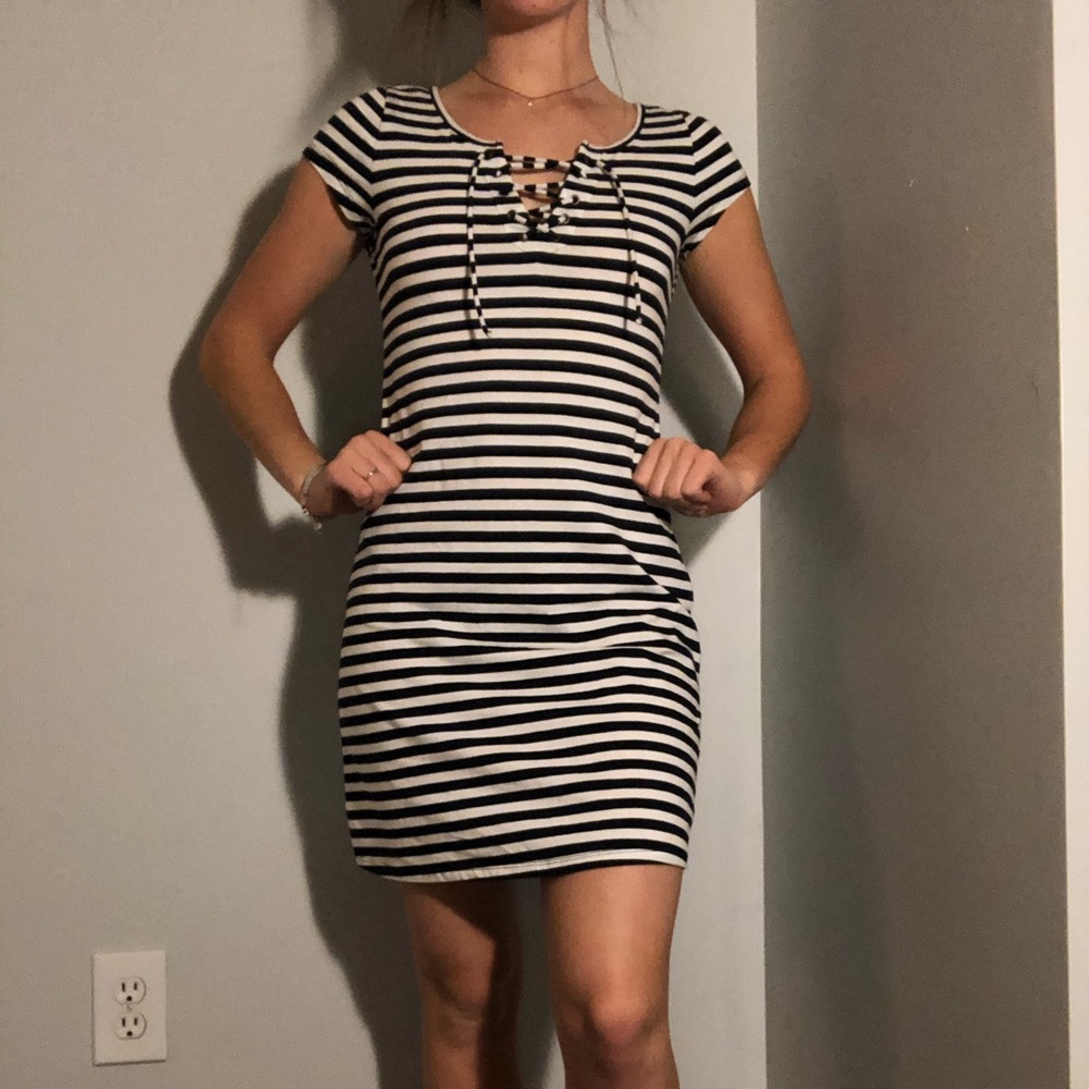 Nautical short sleeve dress from Aeropostale